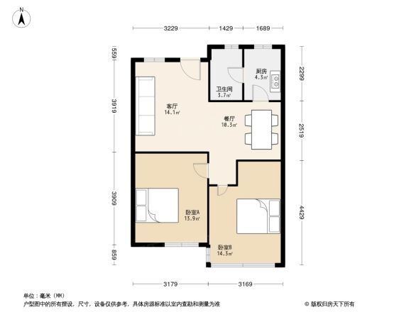 天河街小区户型图