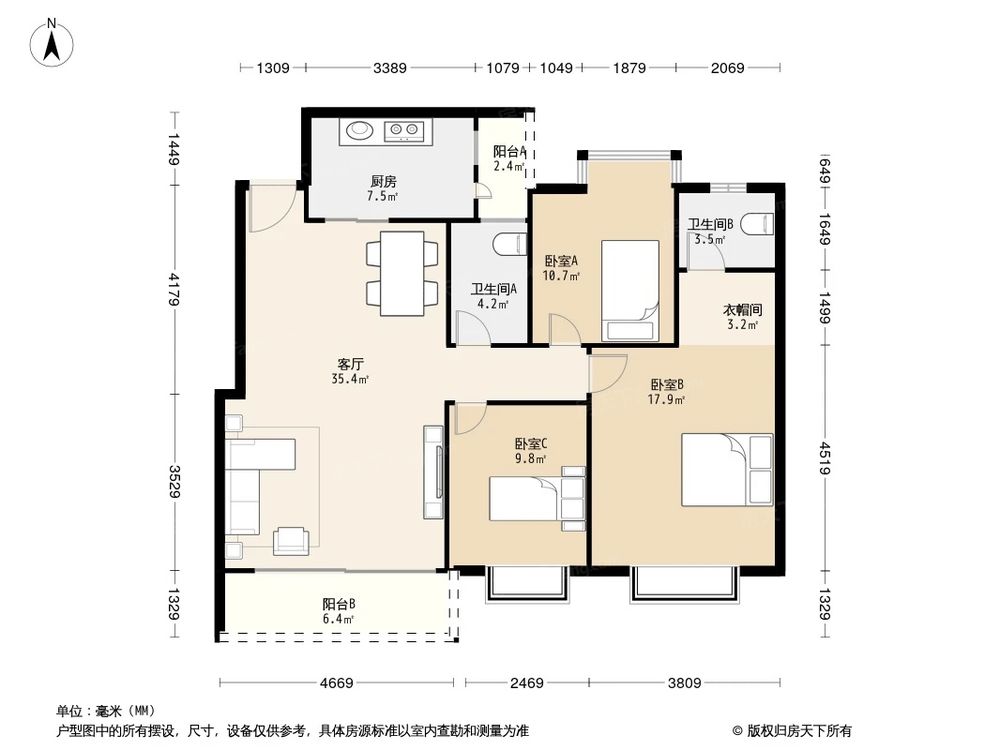 相似户型图