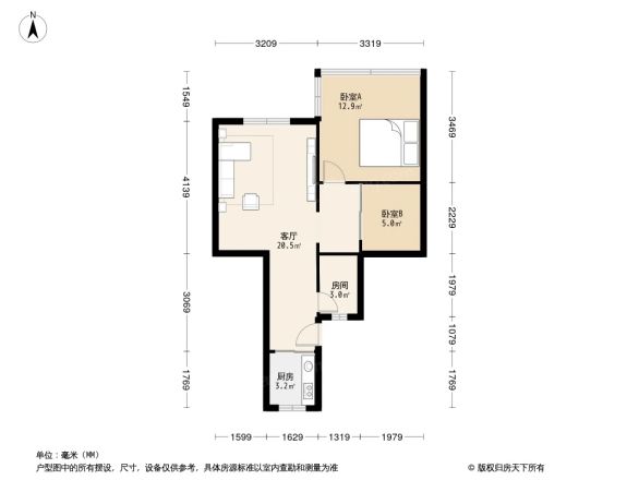 燕子岗小区户型图