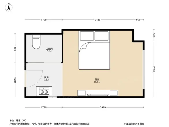 富力万科云启户型图
