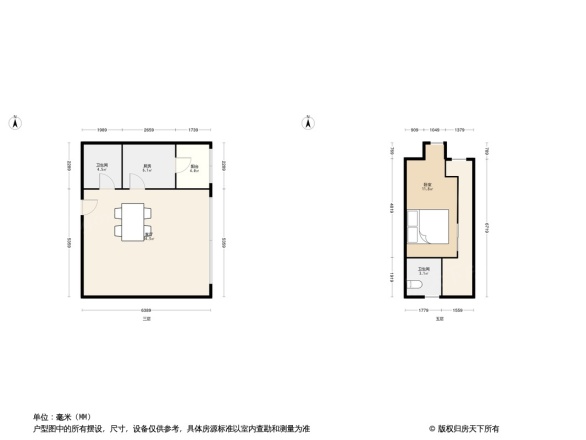 明发新城中心户型图