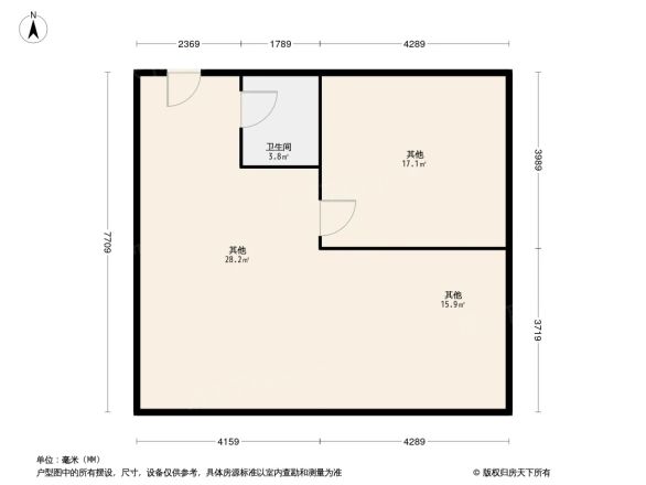 白云万达广场户型图