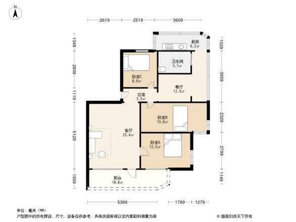 侨联大街大院户型图