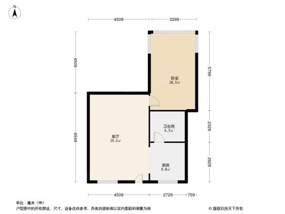 燕子岗小区户型图