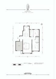 万锦云玺3室2厅1厨2卫建面133.00㎡