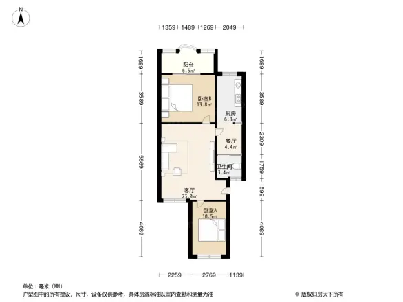 惠誉公寓户型图