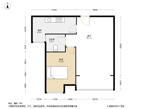 珠江太阳城A区户型图
