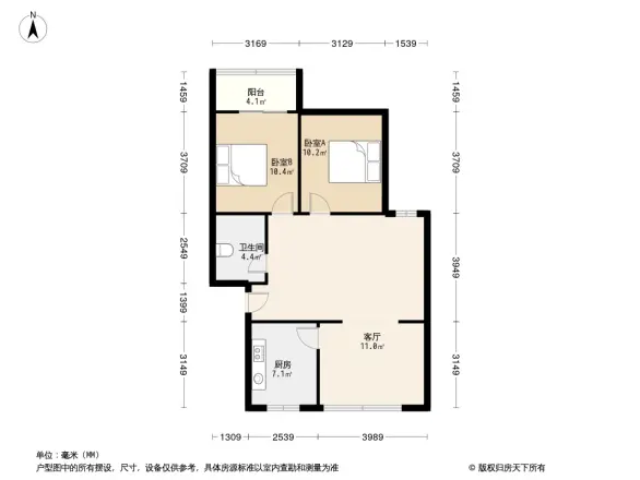 绿岛花园户型图