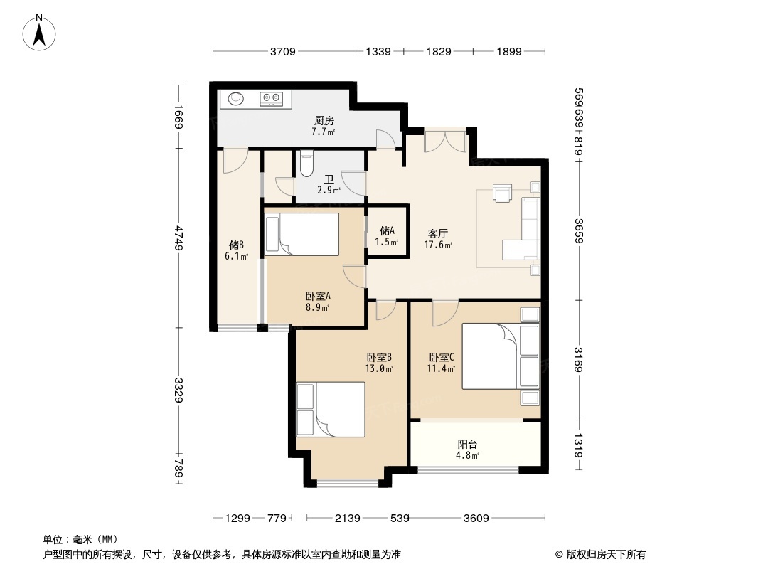 户型图0/1