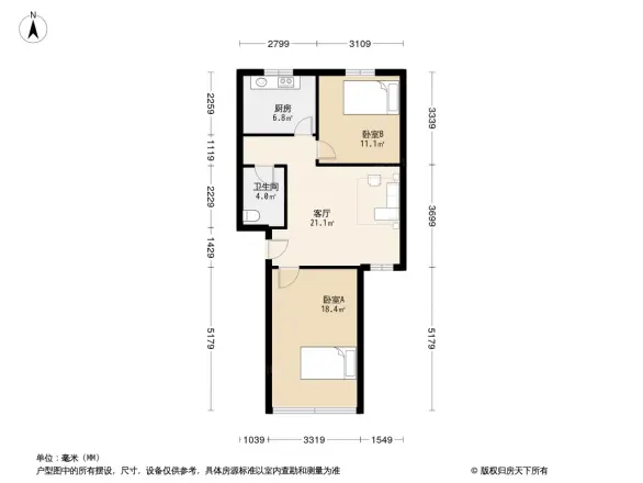 绿岛花园户型图