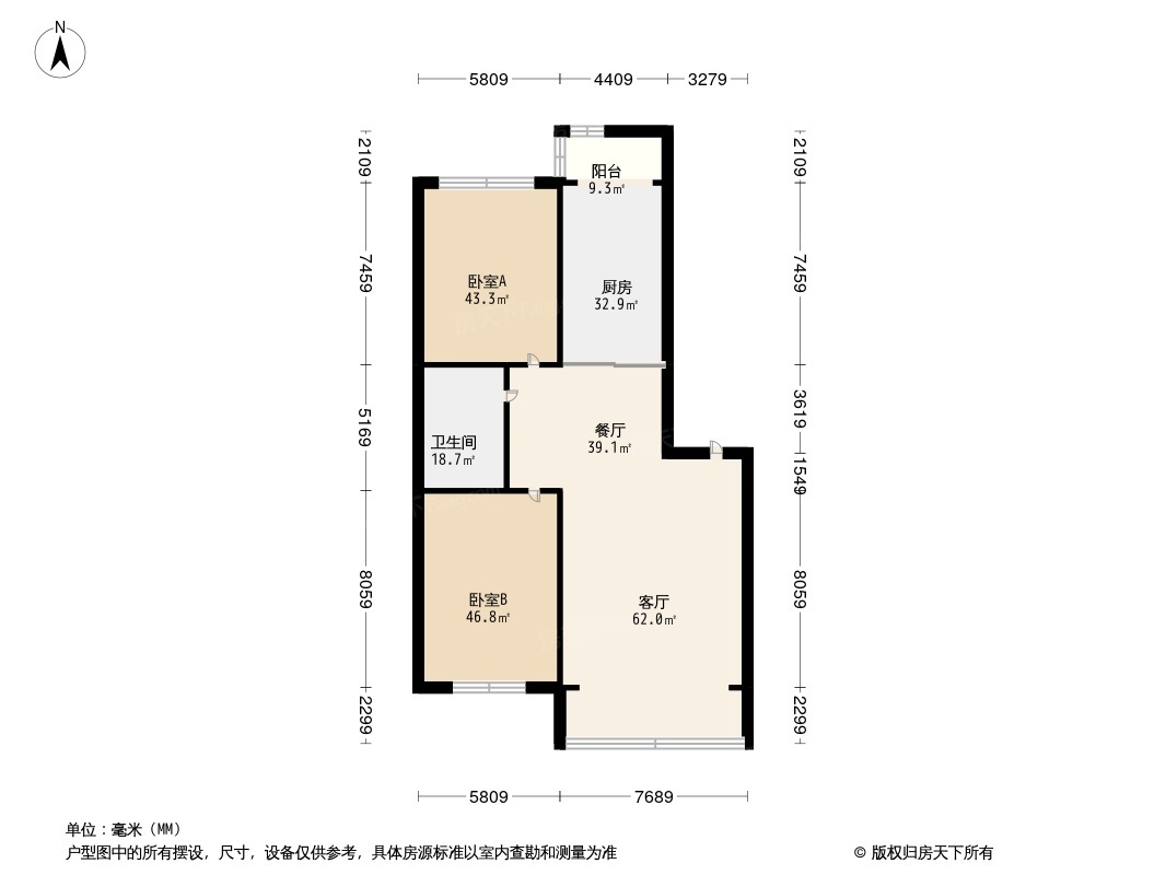 户型图1/2