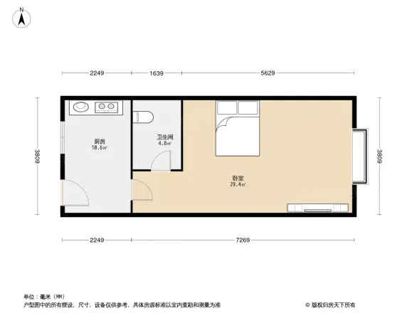 兰亭名苑户型图