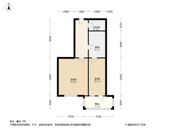 田地街小区户型图