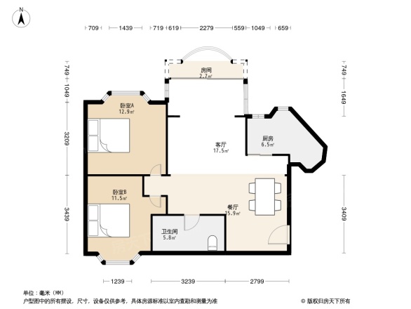 碧华庭居户型图