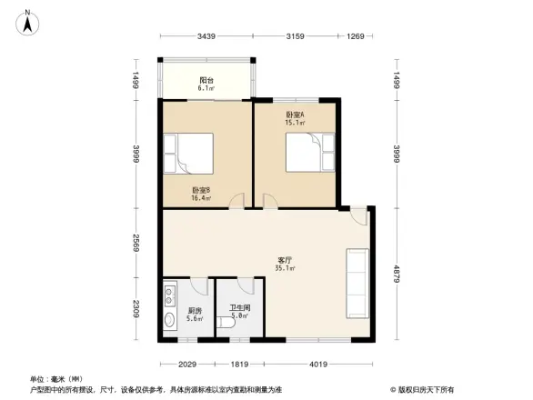 绿岛花园户型图