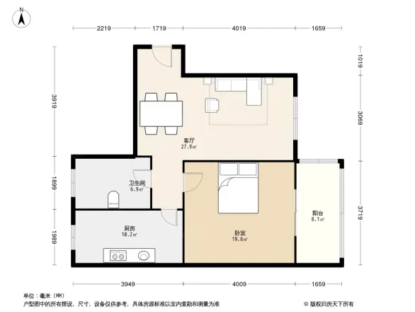绿岛花园户型图