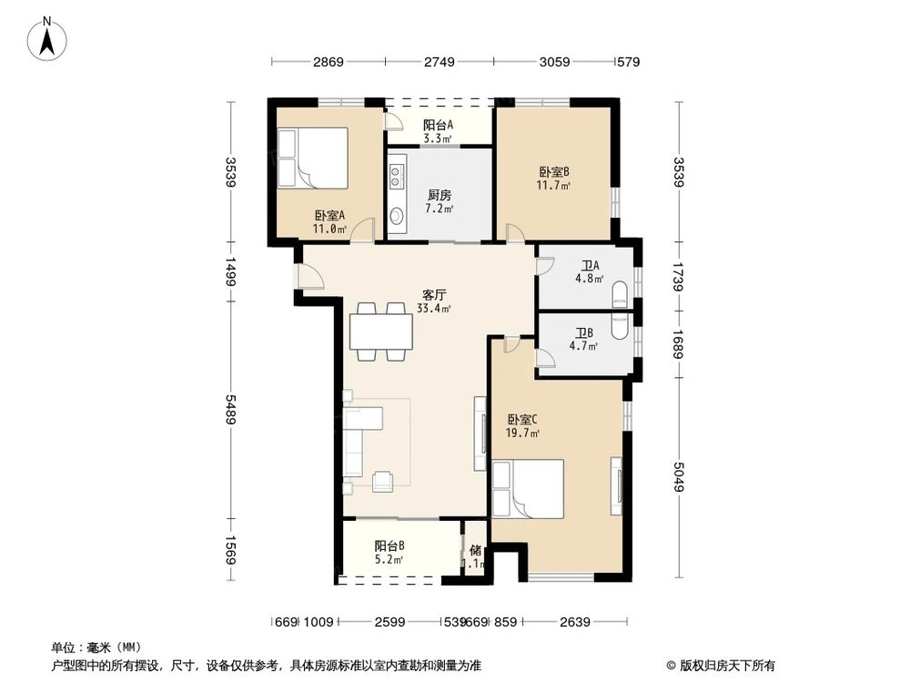 相似户型图