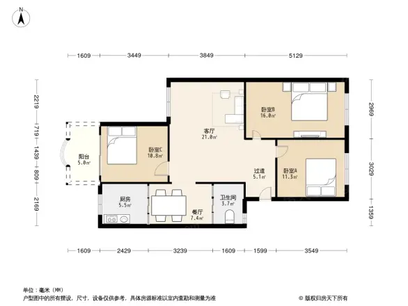 惠誉公寓户型图