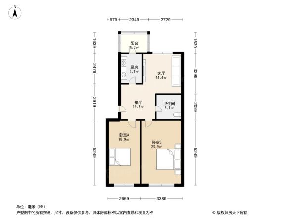 建国怡园小区户型图