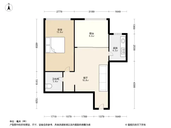 常青藤翰景苑户型图
