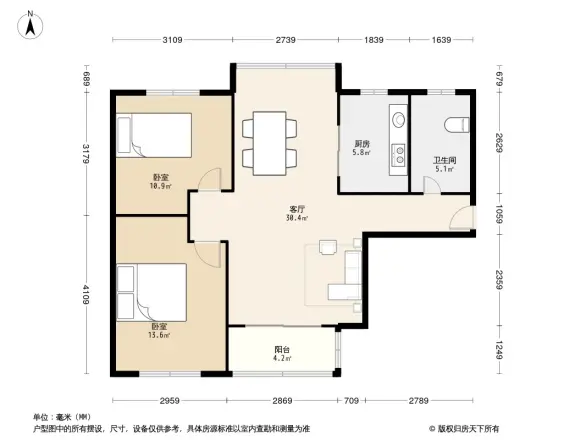 碧苑花园户型图