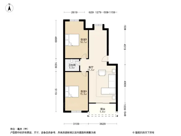 常乐新城户型图