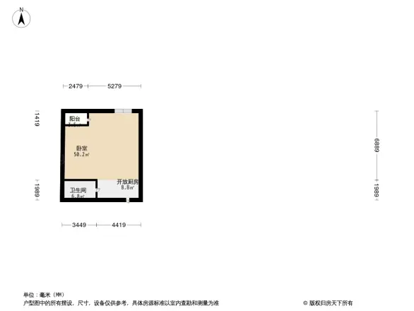 金色港湾五期户型图