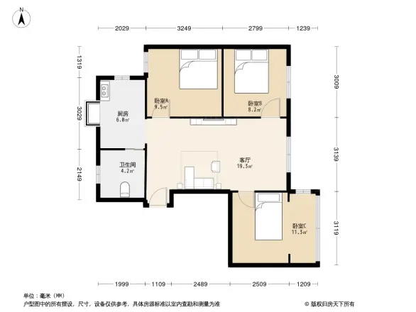 联保小区户型图