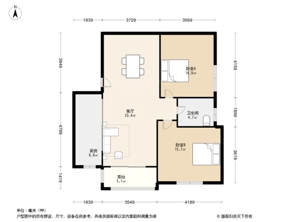 大华南湖公园世家户型图