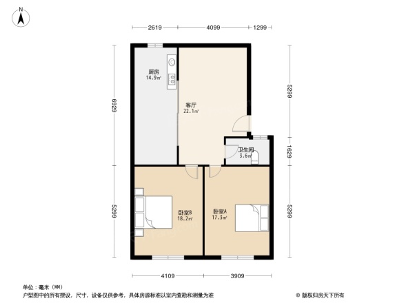 书香名苑户型图