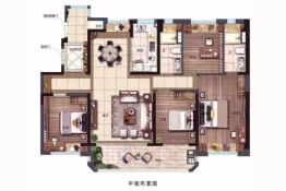 碧桂园·翡翠湾4室2厅1厨2卫建面140.00㎡