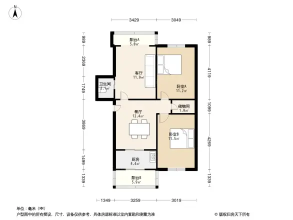 建港社区户型图