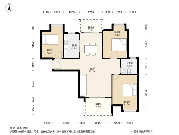 中建文华星城户型图
