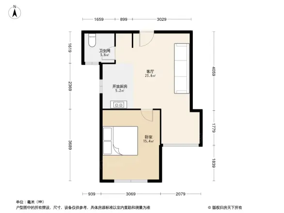 鑫瑞小城故事户型图