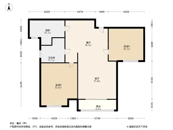 新城香悦半岛户型图