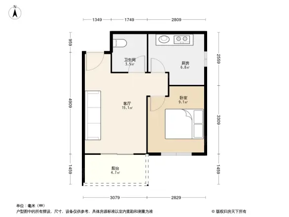 阳城汉江苑户型图