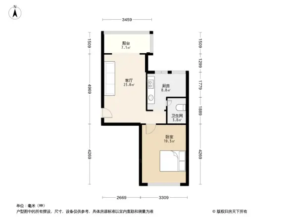 金色港湾五期户型图