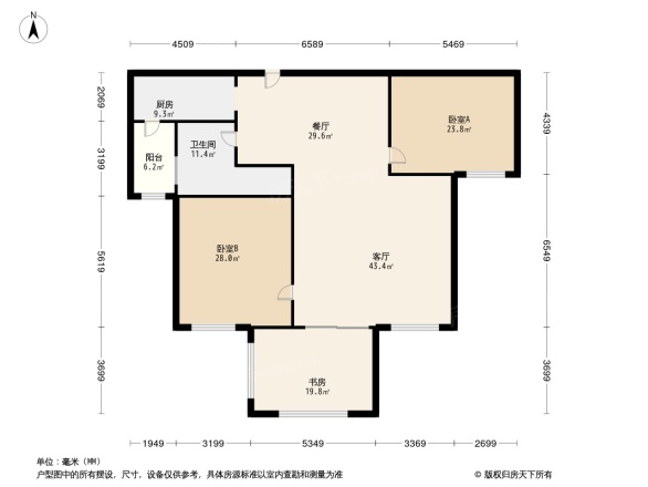 越秀星汇君泊户型图