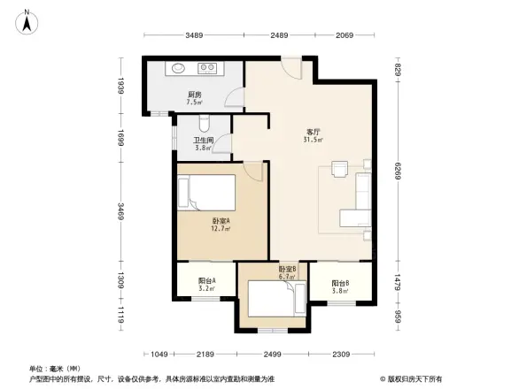 美联德玛假日二期阳光里户型图