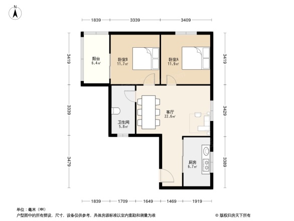 常青花园十四小区户型图