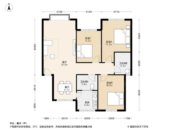 常乐新城户型图