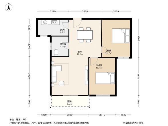 阳城汉江苑户型图