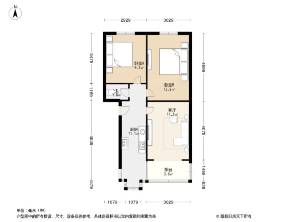 工人新村户型图