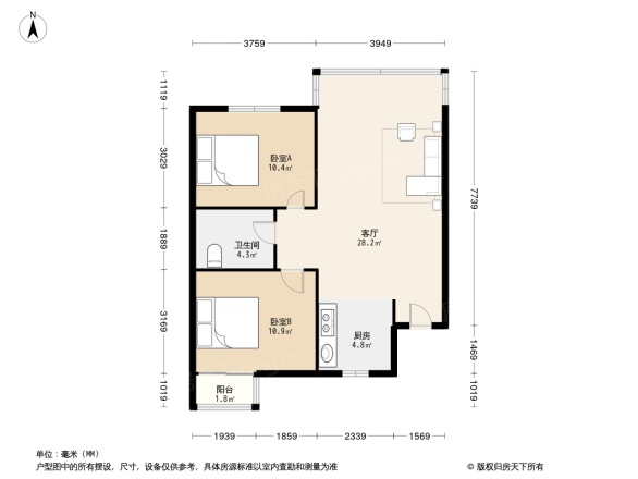 碧苑花园户型图
