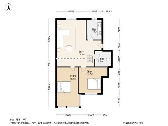 海景花园户型图