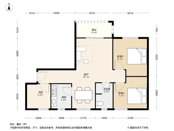百步亭现代城四区户型图