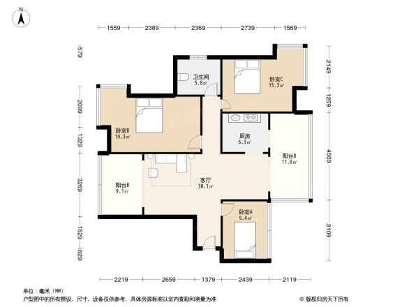 地质医院宿舍户型图