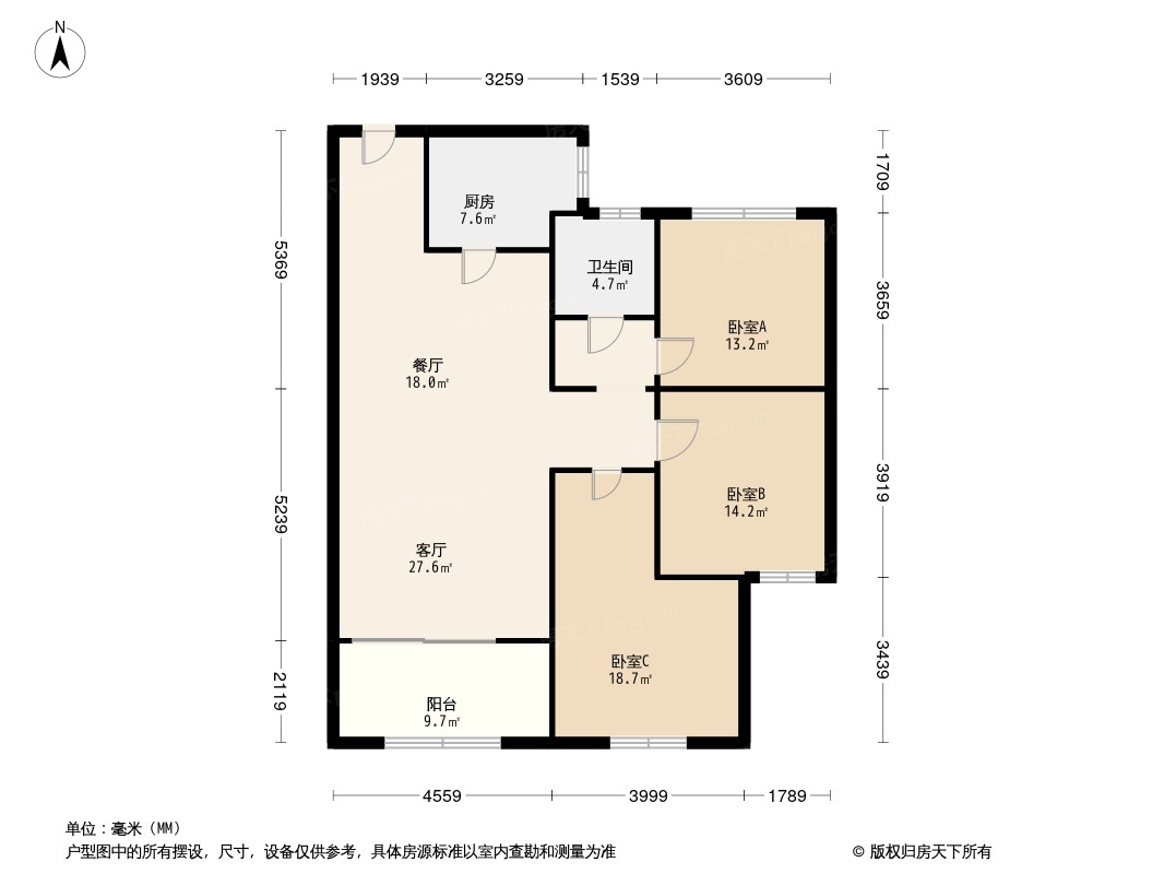 户型图1/2