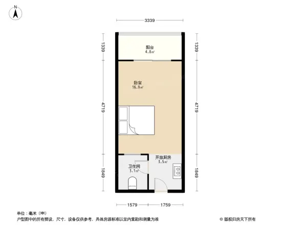 金色港湾五期户型图