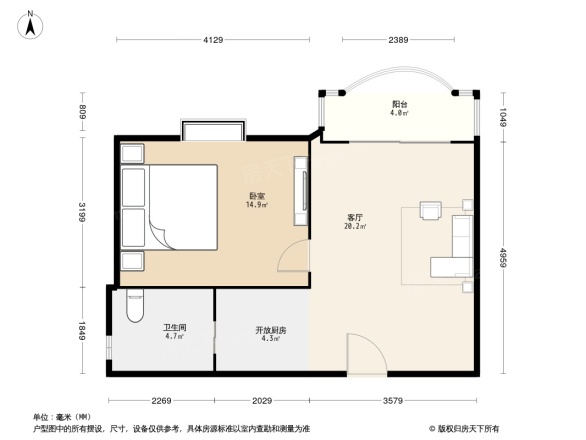 华智大厦小区户型图